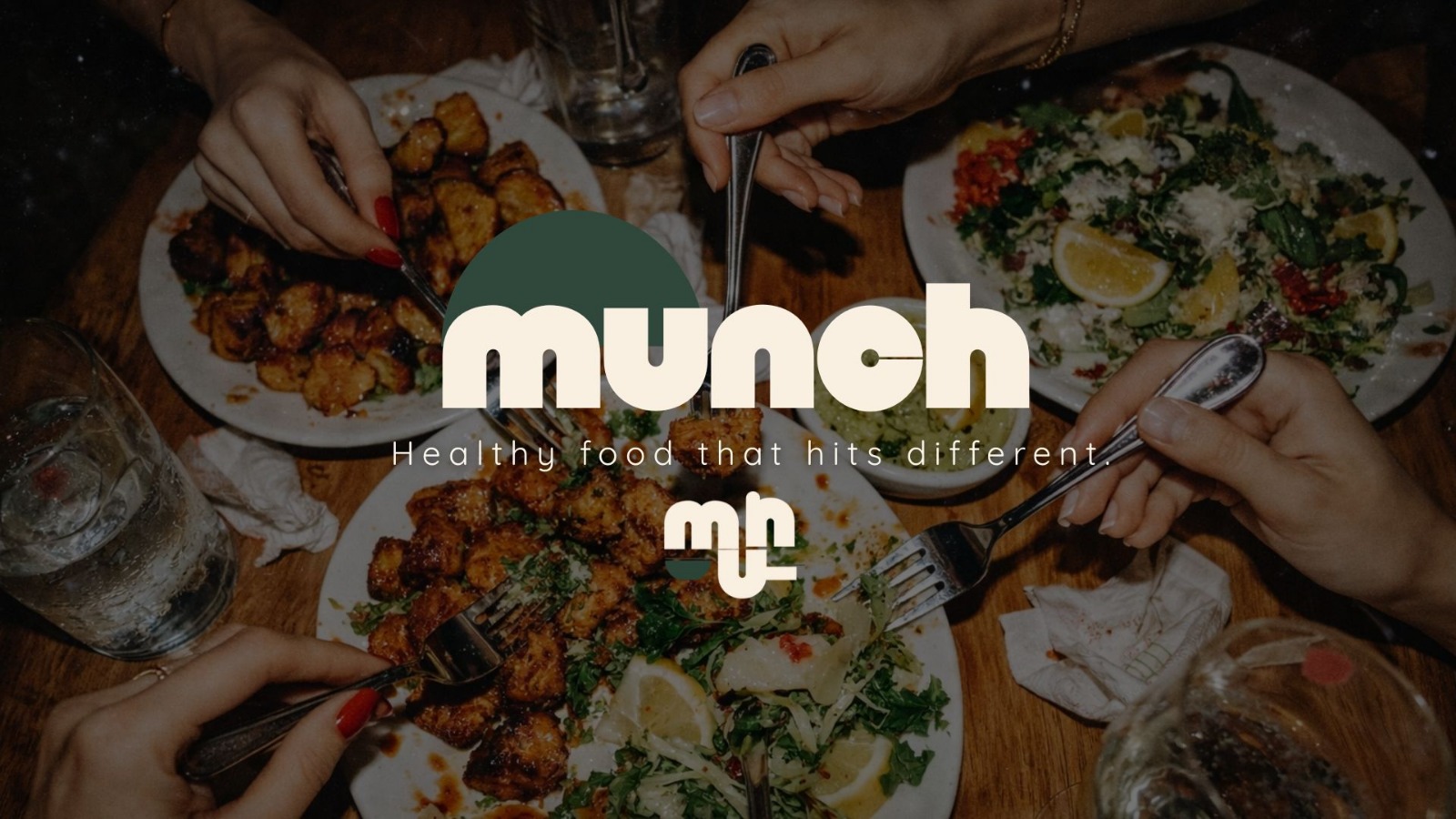 Projet Munch - Branding restaurant healthy gourmand